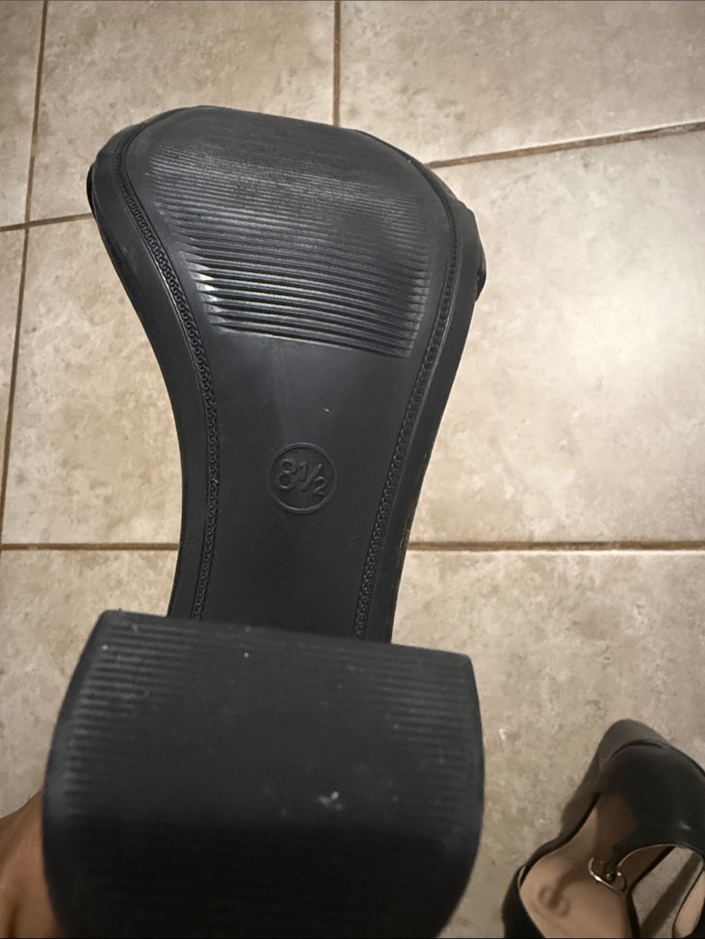 Target Black Women's Block Heel Sandals